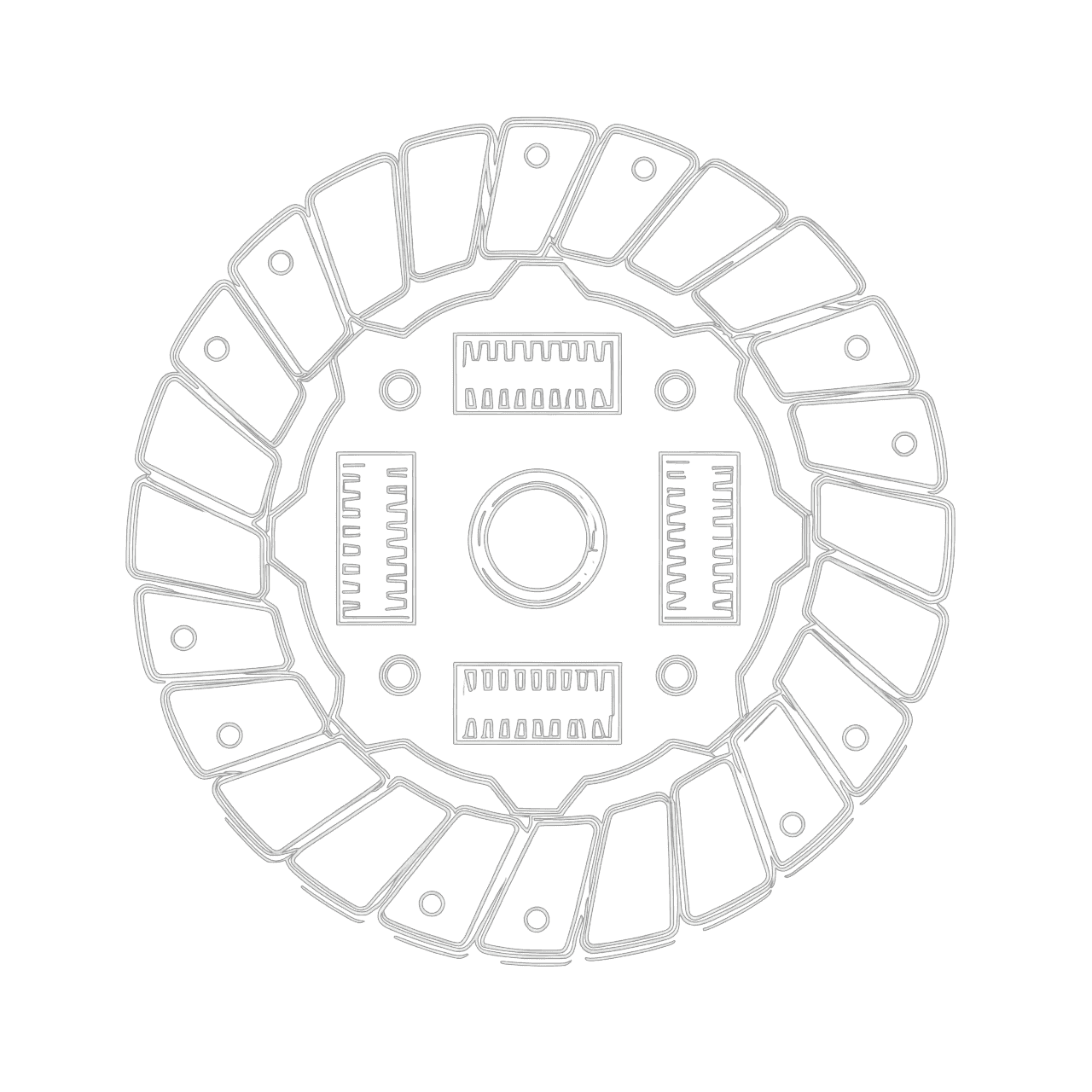 Clutch disc/cover/plate