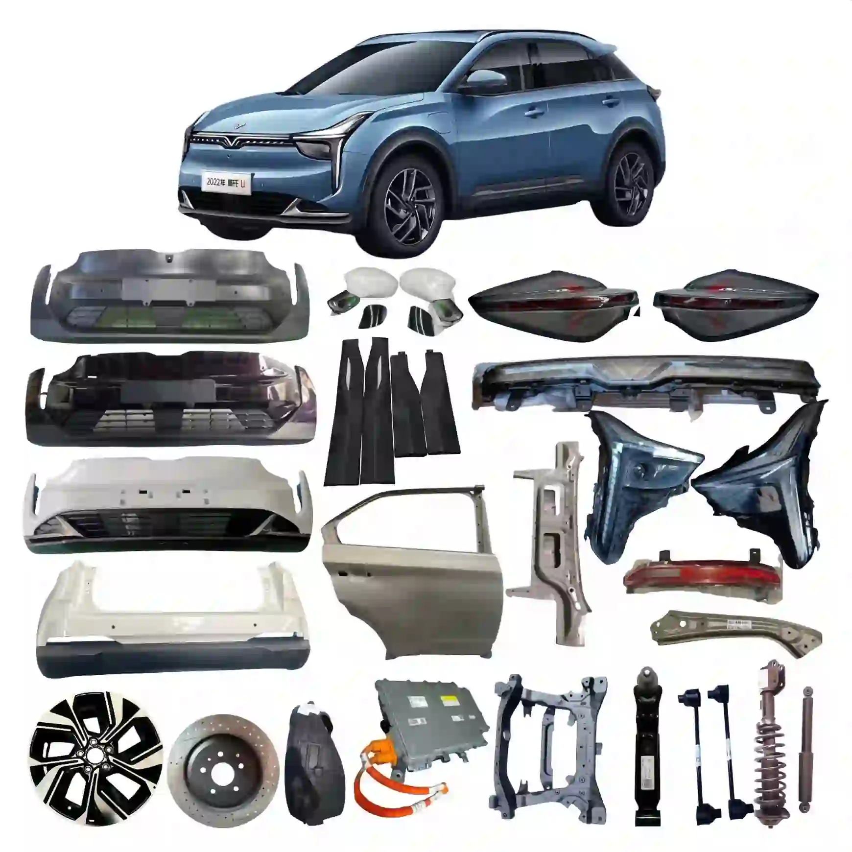 Premium Neta Body Parts 2019-2026 | Bumpers, Headlights & Shocks for V/U/S/GT/AYA/X