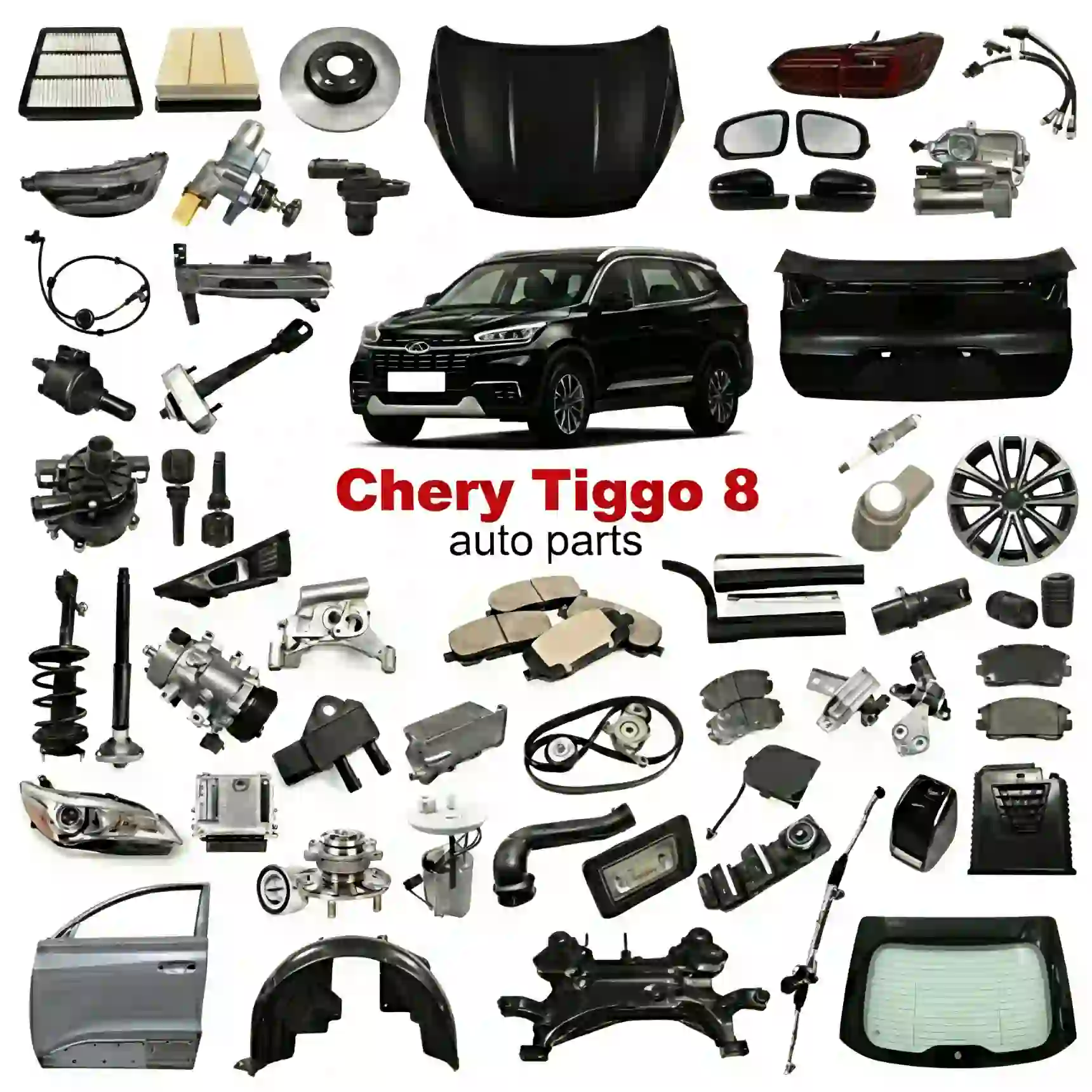 New Chery Tiggo 8 Full Body Kits Car Accessories