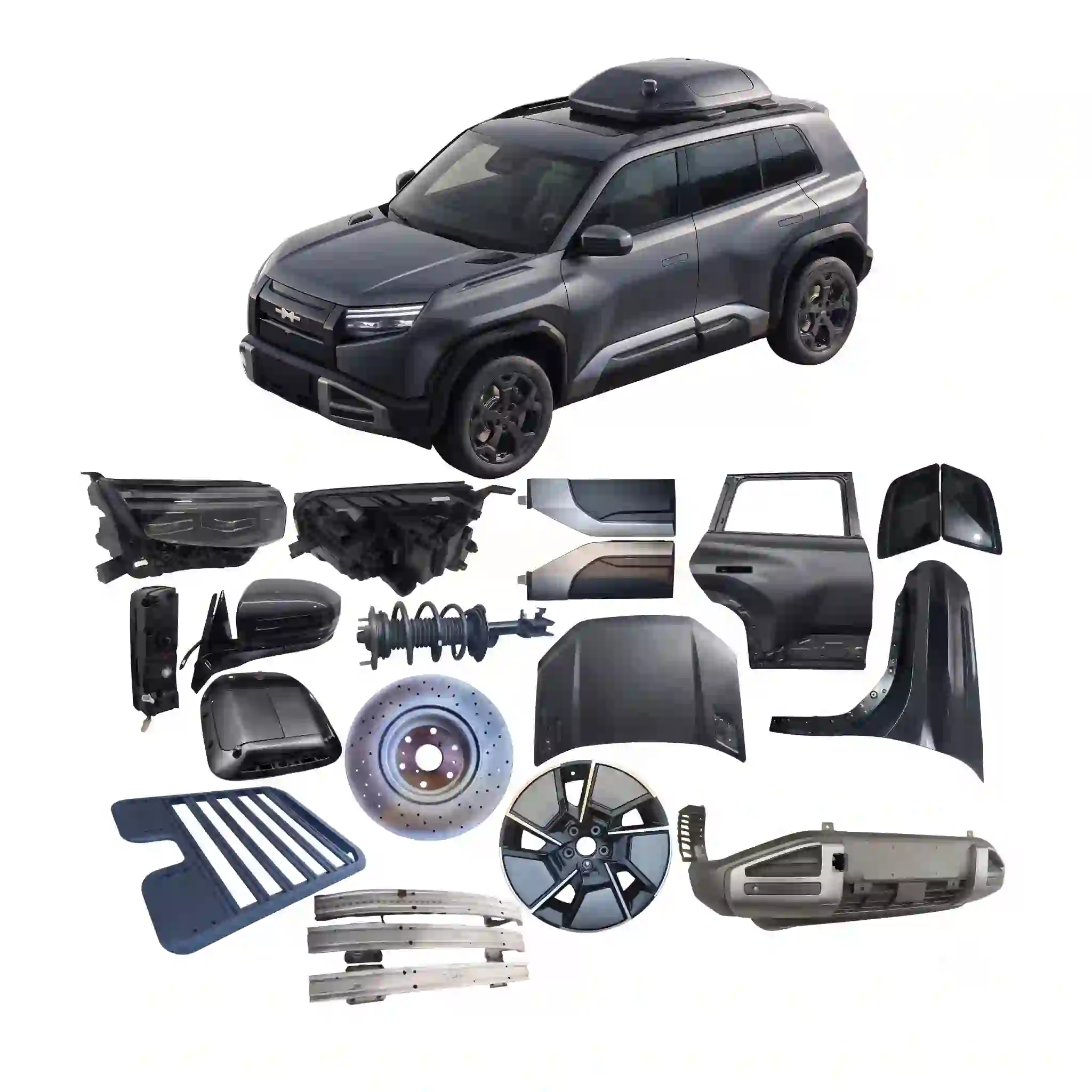 BYD Leopard 3 Spare Parts Full Body Kits 2025