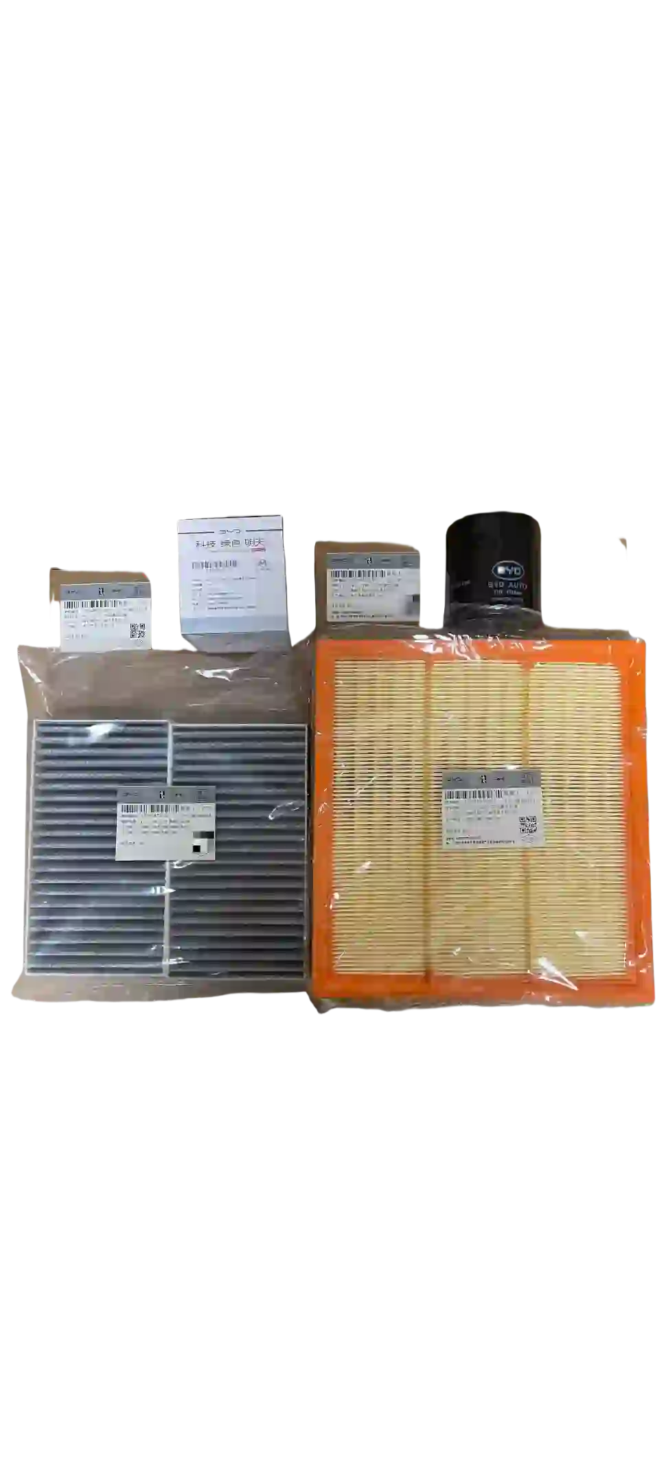 Filter Set BYD Leopard 5 8 including Air Filter Oil Filter Fuel Filter