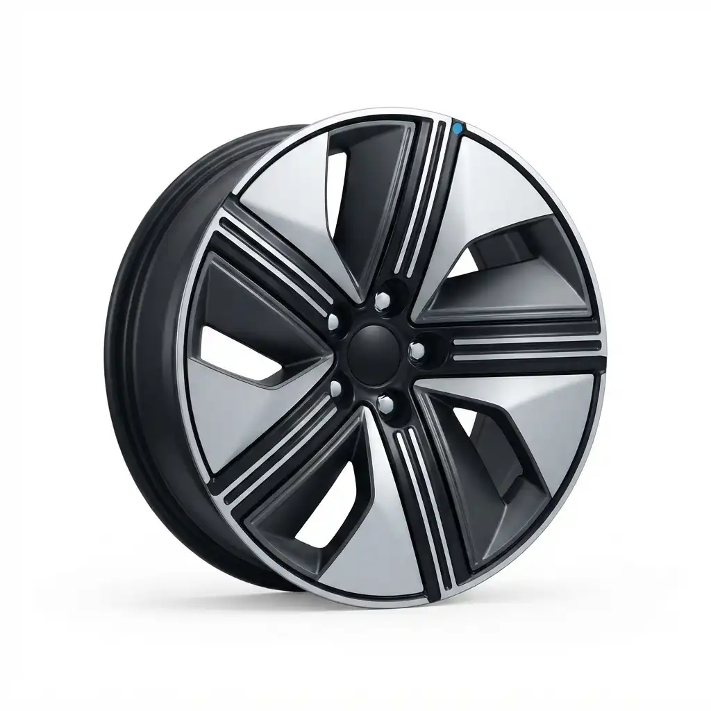 Left view aluminum alloy wheels rims for BYD Yuan up 2024